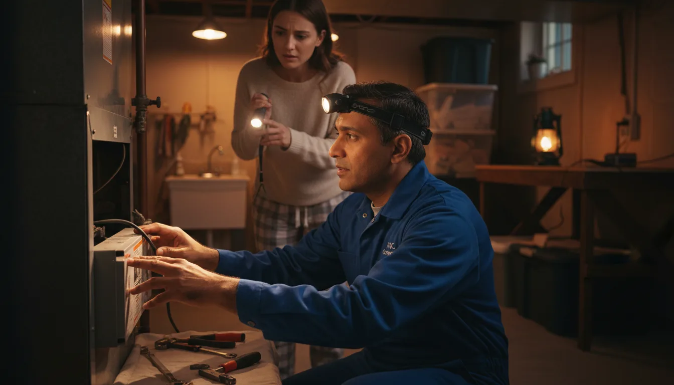 Emergency HVAC Repair in East Springfield, OH near me · HVAC